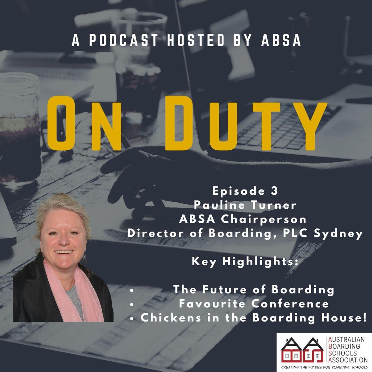 PLC Sydney (@plcsydney) on Twitter photo Australian Boarding Schools Association has just released their third podcast featuring <a href="/austboarding/">Aust Boarding School</a> Chair & our very own Director of Boarding, Pauline Turner!
👉 Listen here lnkd.in/gYNepUj
#plcsydney #weloveboarding Australian Boarding Schools Association has just released their third podcast featuring <a href="/austboarding/">Aust Boarding School</a> Chair & our very own Director of Boarding, Pauline Turner!
👉 Listen here lnkd.in/gYNepUj
#plcsydney #weloveboarding