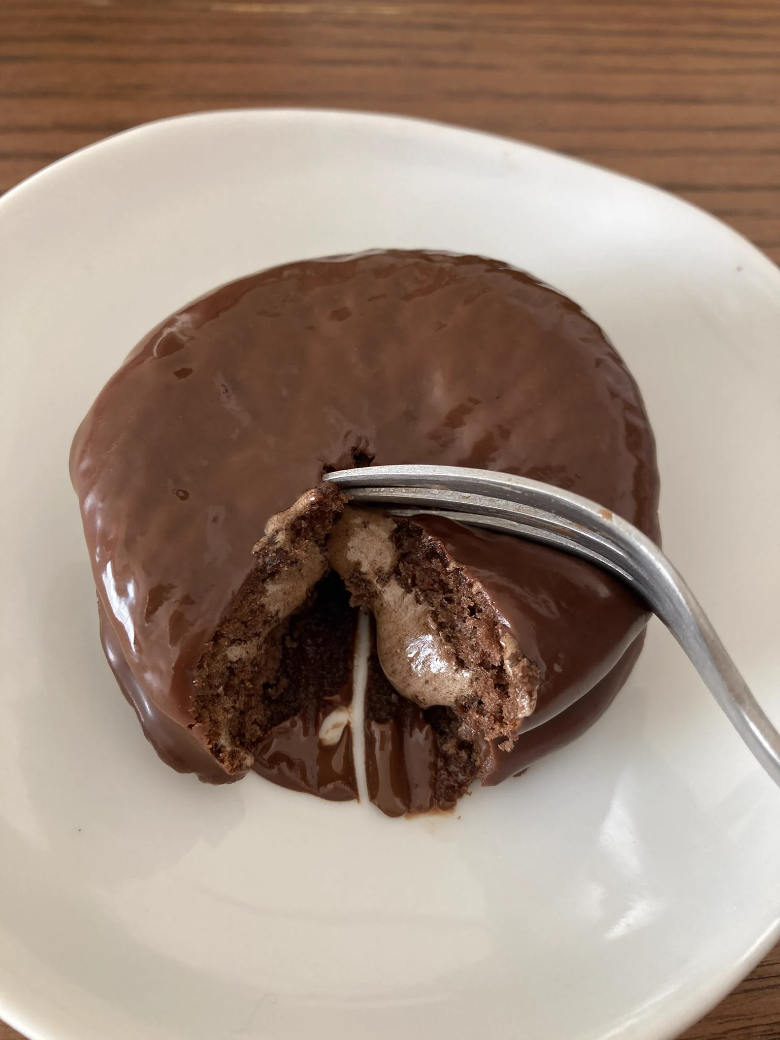 まるでフォンダンショコラ？！チョコパイ濃厚仕立てに、ほんの一手間加えると絶品スイーツに！