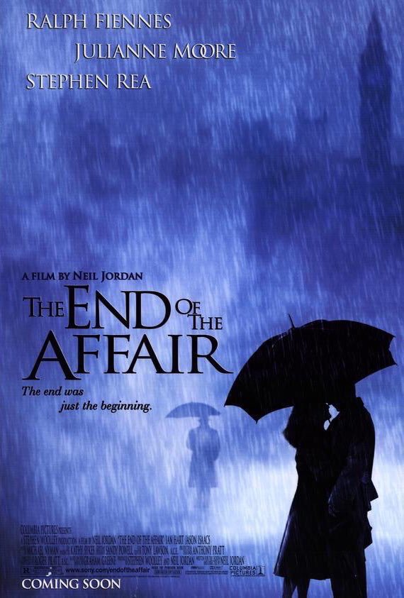 FilmNewsNos's tweet photo. 🎬MOVIE HISTORY: 21 years ago today, December 3, 1999, the movie ‘The End of the Affair’ opened in theaters!

#RalphFiennes #JulianneMoore #StephenRea #HeatherJayJones #JamesBolam #IanHart #SamBould #CyrilShaps #JasonIsaacs https://t.co/lJ3KdkvZUn