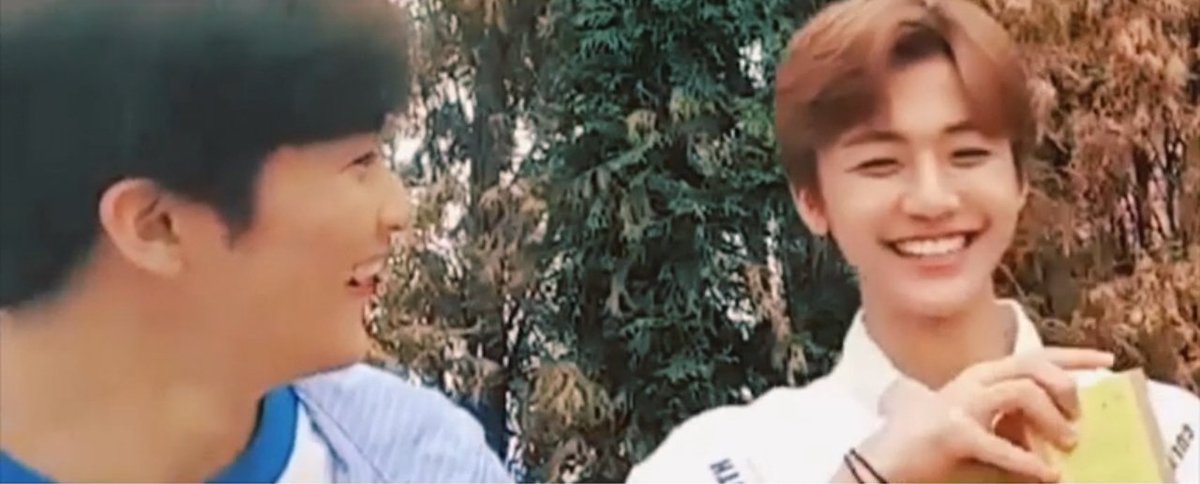 incorrectmrkjmn's tweet photo. [mark version 2] 

when you know the reason behind these smiles is na jaemin 🤭😌

#markmin #jaemmark #markjaem #맠민 #맠잼 #잼맠 

again the love is more than enough to compensate for the low quality, apparently this ship always happen in 144p 🙃 https://t.co/ic7j6G0qFn