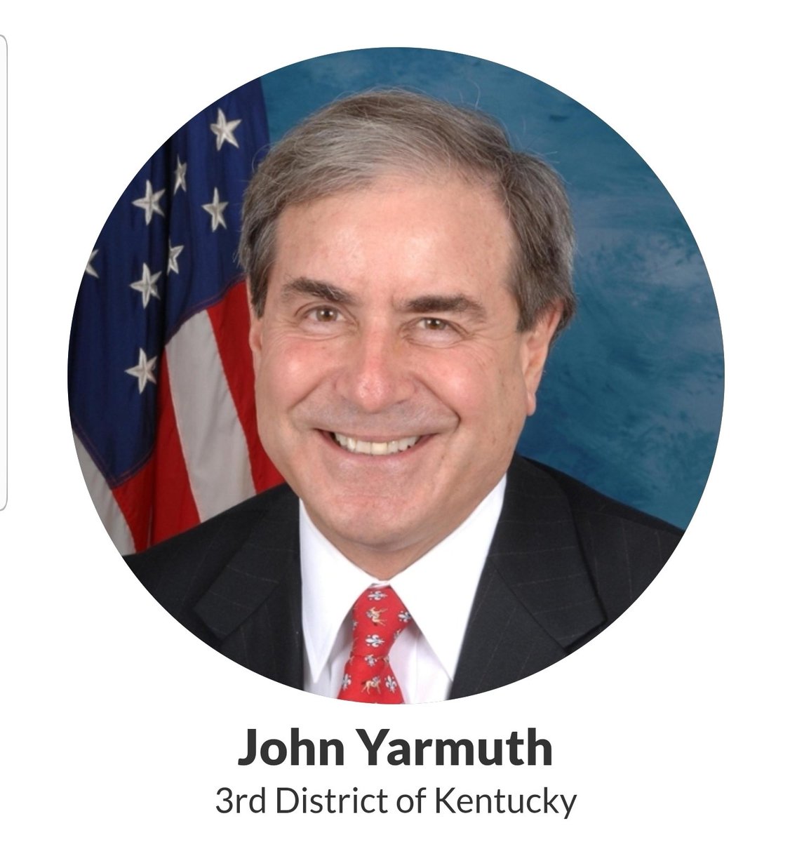 John Yarmuth, Kentucky's 3rd District https://yarmuth.house.gov/&nbsp;40/98