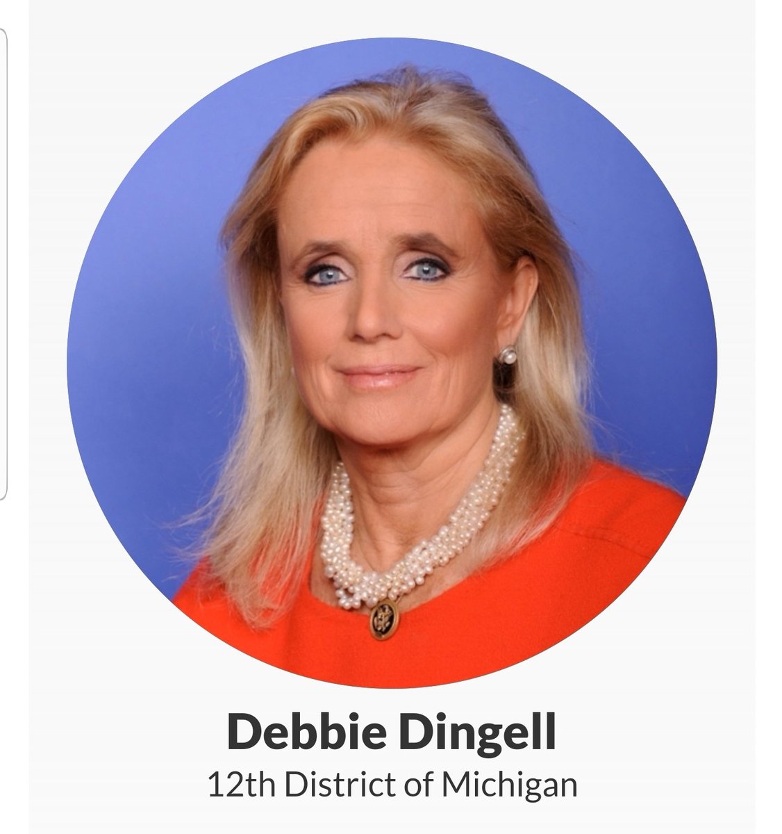 Debbie Dingell, Michigan's 12th District https://debbiedingell.house.gov/ 50/98