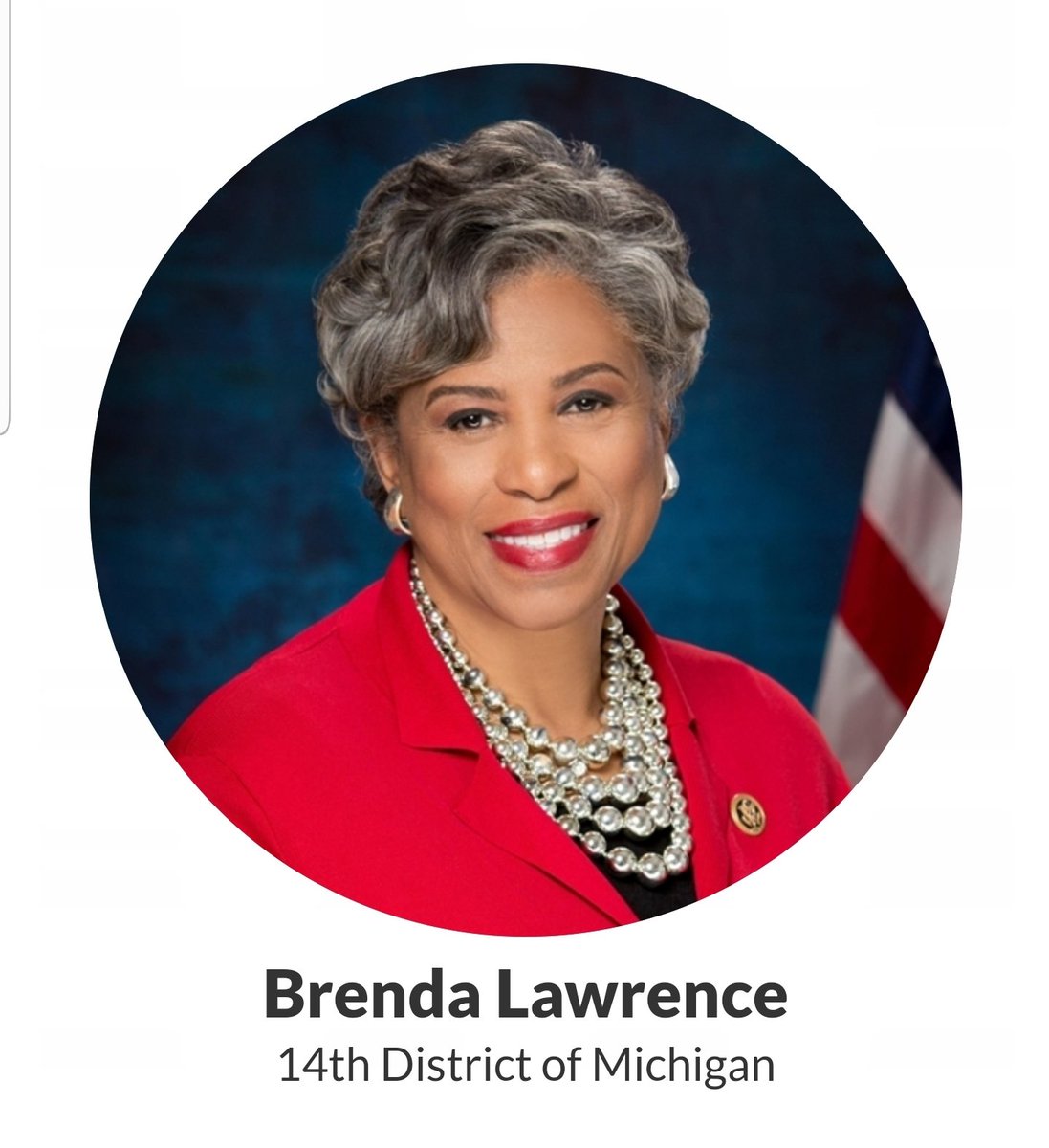 Brenda Lawrence, Michigan's 14th District https://lawrence.house.gov/ 52/98