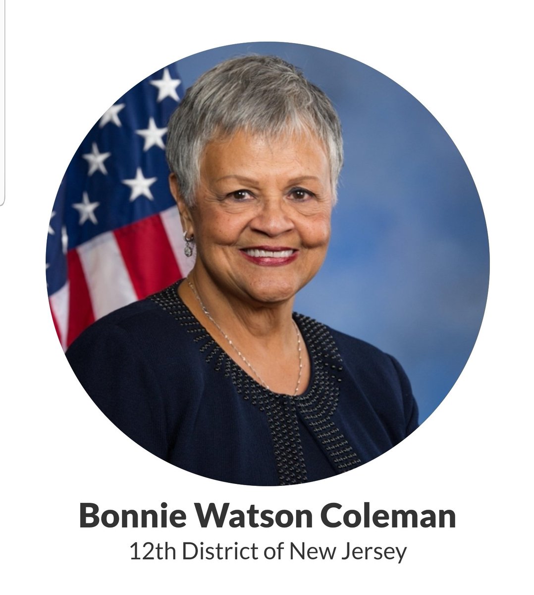 Bonnie Watson Coleman, New Jersey's 12th District https://watsoncoleman.house.gov/&nbsp;61/98