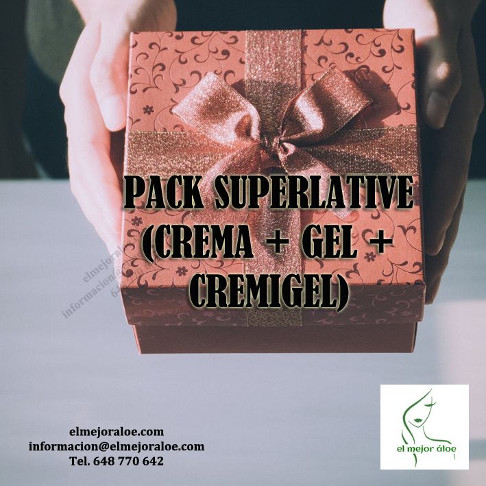 PACK SUPERLATIVE (CREMA+GEL+CREMIGEL) Echa un vistazo⏩ buff.ly/3g59NBm ⏪ 1️⃣ Crema H&N Caviar Superlative 2️⃣ Gel Contorno Superlative 3️⃣ Cremigel reafirmante corporal Superlative #ElMejorAloe #Belleza #AloeVera #Beauty #CosméticaNatural #SkinCare #natural