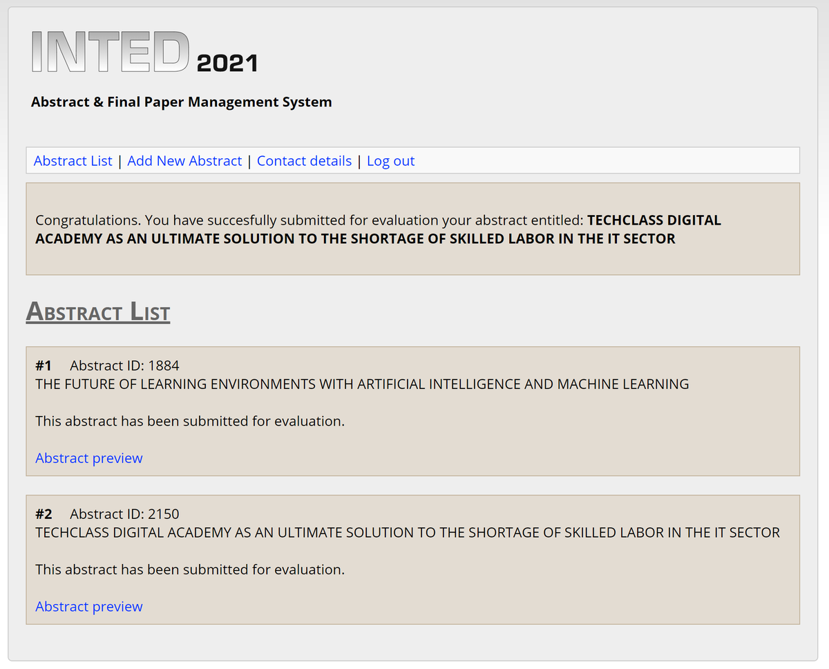 farhadDev's tweet photo. An amazing achievement submitting these two abstracts to the #INTED2021 conference. Great work from our teams. I am excited to release them once they got approved for the conference in the upcoming weeks. 2021 is going to start with a bang! Big ambitious plans! 🎓 #UpIsTheOnlyWay https://t.co/hwpogxKl7K