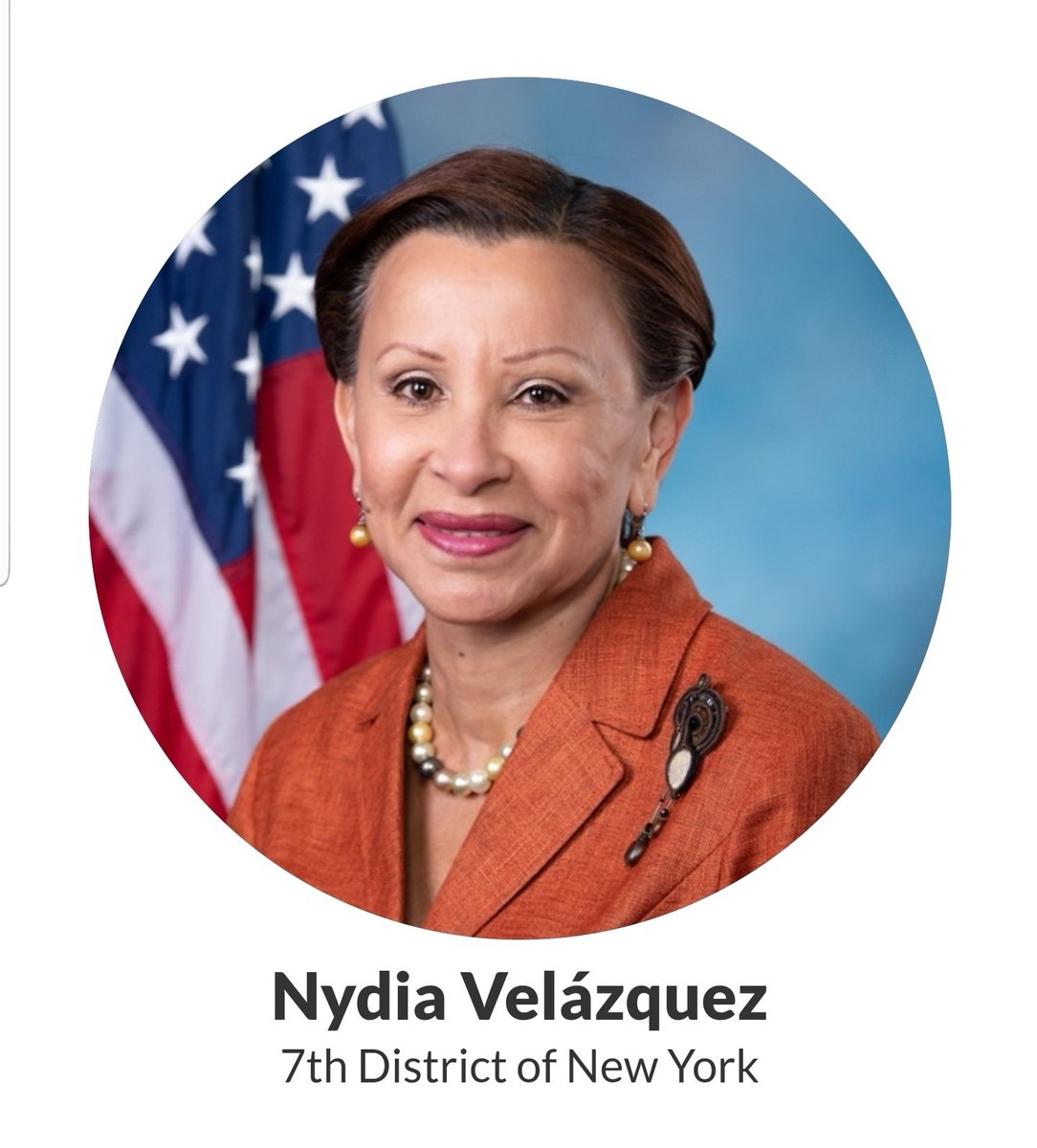 Nydia Velázquez, New York's 7th District https://velazquez.house.gov/ 64/98