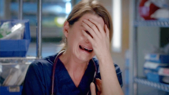 enews's tweet photo. "I would've stayed...if I could've." #GreysAnatomy 
Cut to us: https://t.co/ODXCZW8KNc