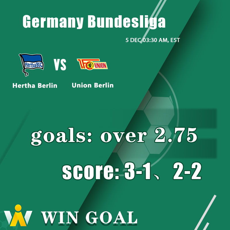 Events: Germany Bundesliga
Team:Hertha Berlin vs Union Berlin
Goals: Over 2.75
For more expert predictions, click to download: https://t.co/egj3VQFq5T https://t.co/76Zp2laA6x