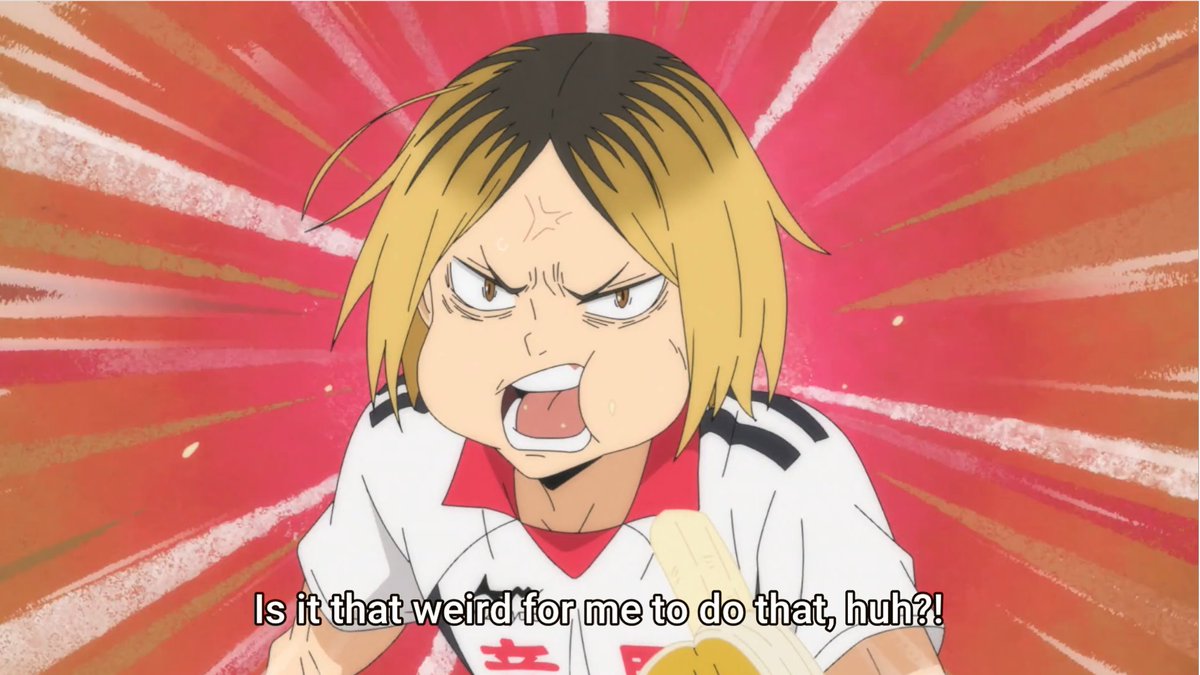no one asked but here's a thread of haikyuu second years being chaotic [alternatively: haikyuu second years sharing the same braincell]