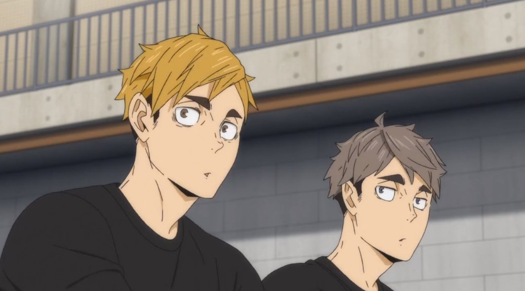no one asked but here's a thread of haikyuu second years being chaotic [alternatively: haikyuu second years sharing the same braincell]