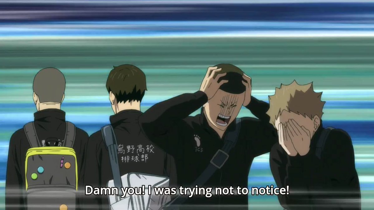 no one asked but here's a thread of haikyuu second years being chaotic [alternatively: haikyuu second years sharing the same braincell]