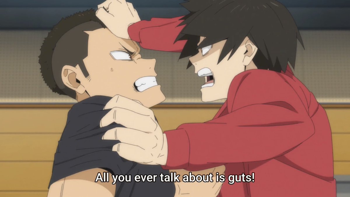 no one asked but here's a thread of haikyuu second years being chaotic [alternatively: haikyuu second years sharing the same braincell]