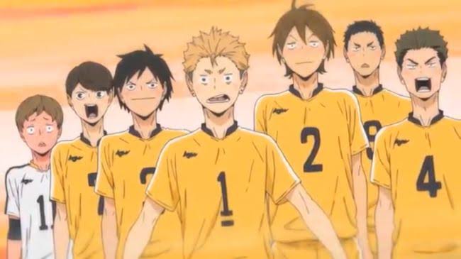 no one asked but here's a thread of haikyuu second years being chaotic [alternatively: haikyuu second years sharing the same braincell]