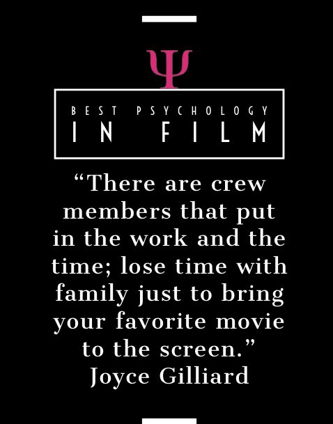@isafe_film Joyce Gilliard shared the important of #selfcare and being safe on sets. See her on Best Psychology in Film @  bit.ly/3dSv9kp and hear her episode @ bit.ly/3ooGP38 #film #films #cinema #movie #movies #psy #psych #psychology #filmmaker #filmfestivals