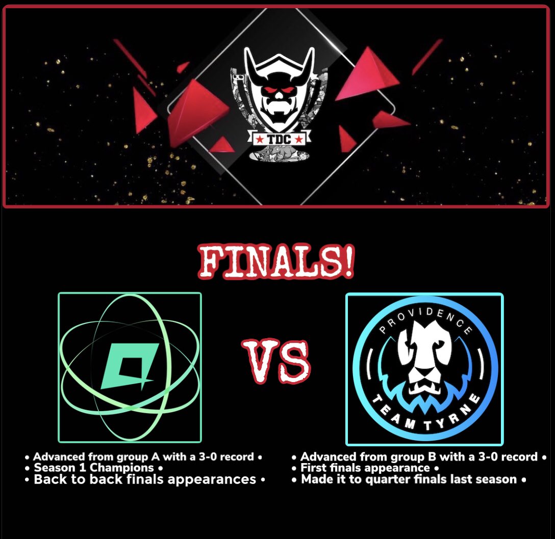 Congratulations to <a href="/QuantumeSportOP/">Quantum eSports™</a> and <a href="/Team_TyrNE/">Team TyrNE™</a> for making it to the finals! Both team have been playing excellent, may the best team win!