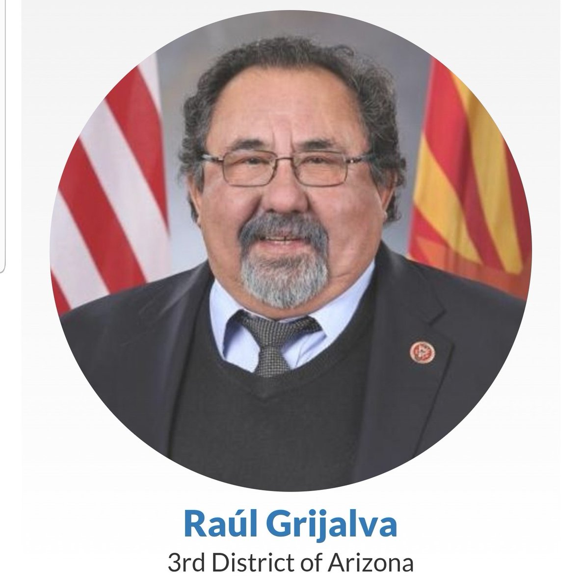 By state, alphabetically, they are:Raúl Grijalva, Arizona's 3rd District https://grijalva.house.gov 2/98