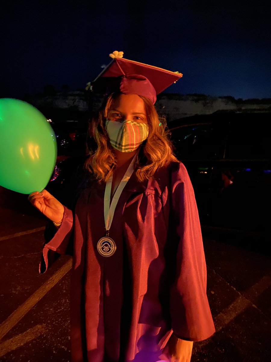 Alexxxxx04's tweet photo. Thank to everyone that supported me on this journey. I envisioned my college graduation different but it was amazing! I am the first in my family to get an associates degree. My mom was a single parent and raised three girls on her own. This is for HER. ๐ #NVCGrad https://t.co/z52efXlyIo
