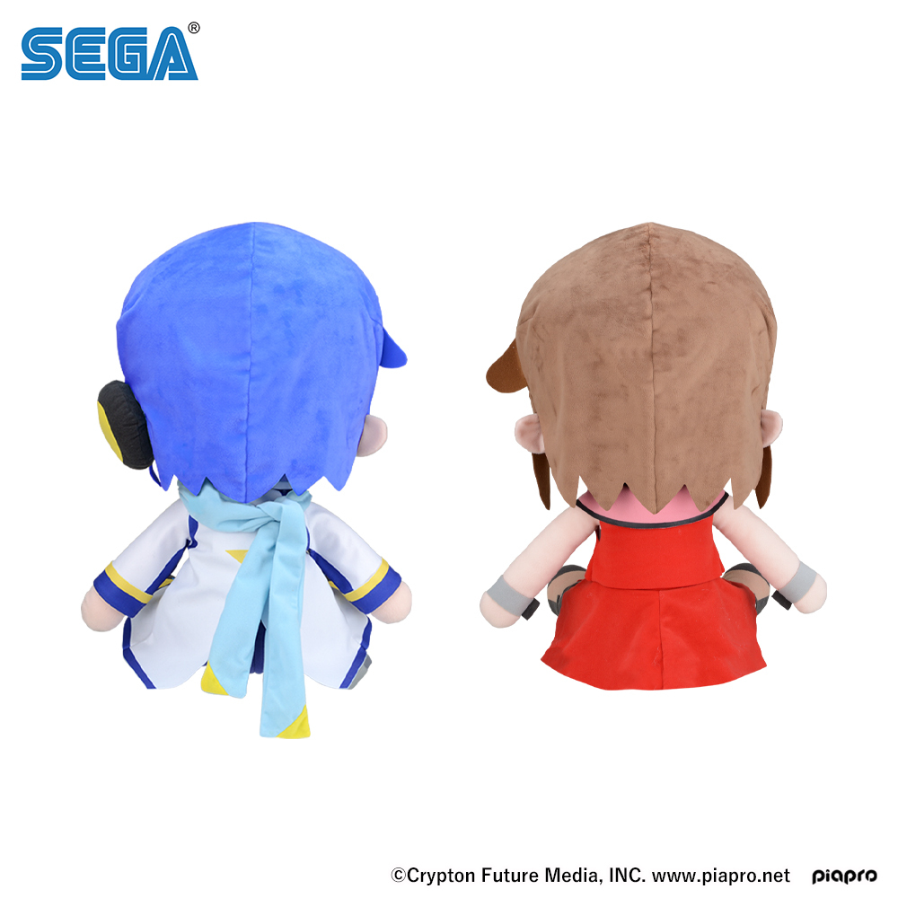 KAITO ふわふわぬいぐるみ ミク&KAITOぬいぐるみ 缶バッジ まとめ売り