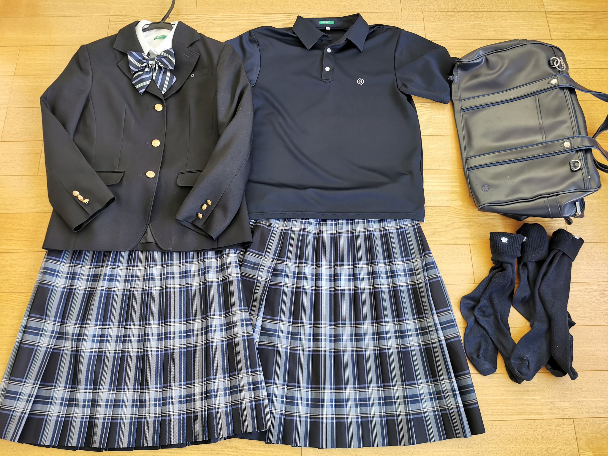 東京都 私立 大森学園高校 女子冬制服 ベネトン コスプレ