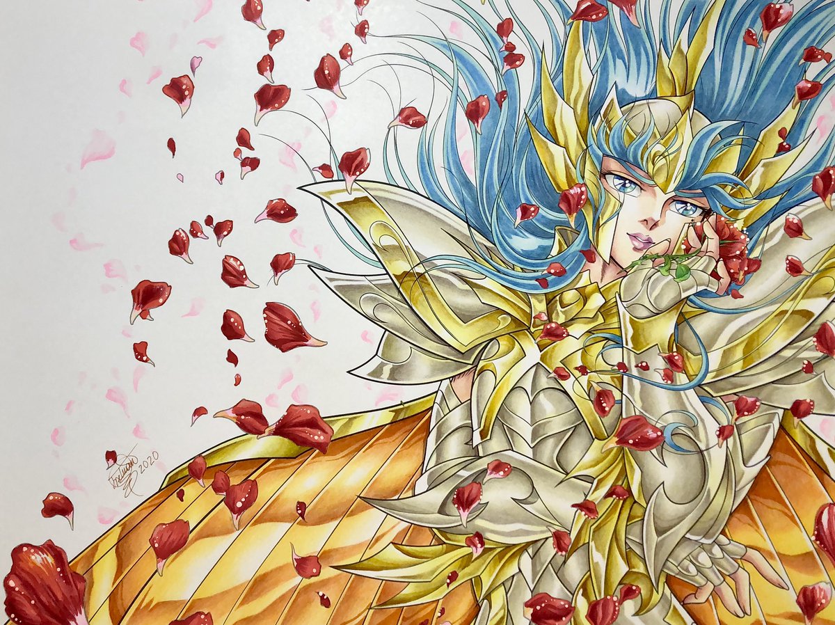 Juni Anker Pisces Aphrodite Cavaleirosdozodiaco Chevaliersduzodiaque Caballerosdelzodiaco 聖闘士星矢 荒木伸吾 姫野美智 セイントセイヤ Tencent 聖闘士星矢覚醒 聖闘士星矢ラインコスモ 聖闘士ライコス ラインコスモ ライコス Anime