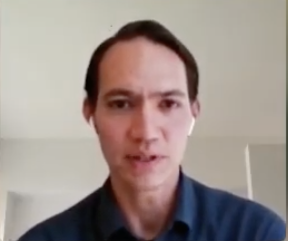 Tai Hollingsbee National Building Engineering Leader​  @GHDspeaks: "the massive concrete slab you're sitting on is of great benefit to the building. It can store energy, it helps reduces energy consumption by controlling how the building modulates it's internal temperature"