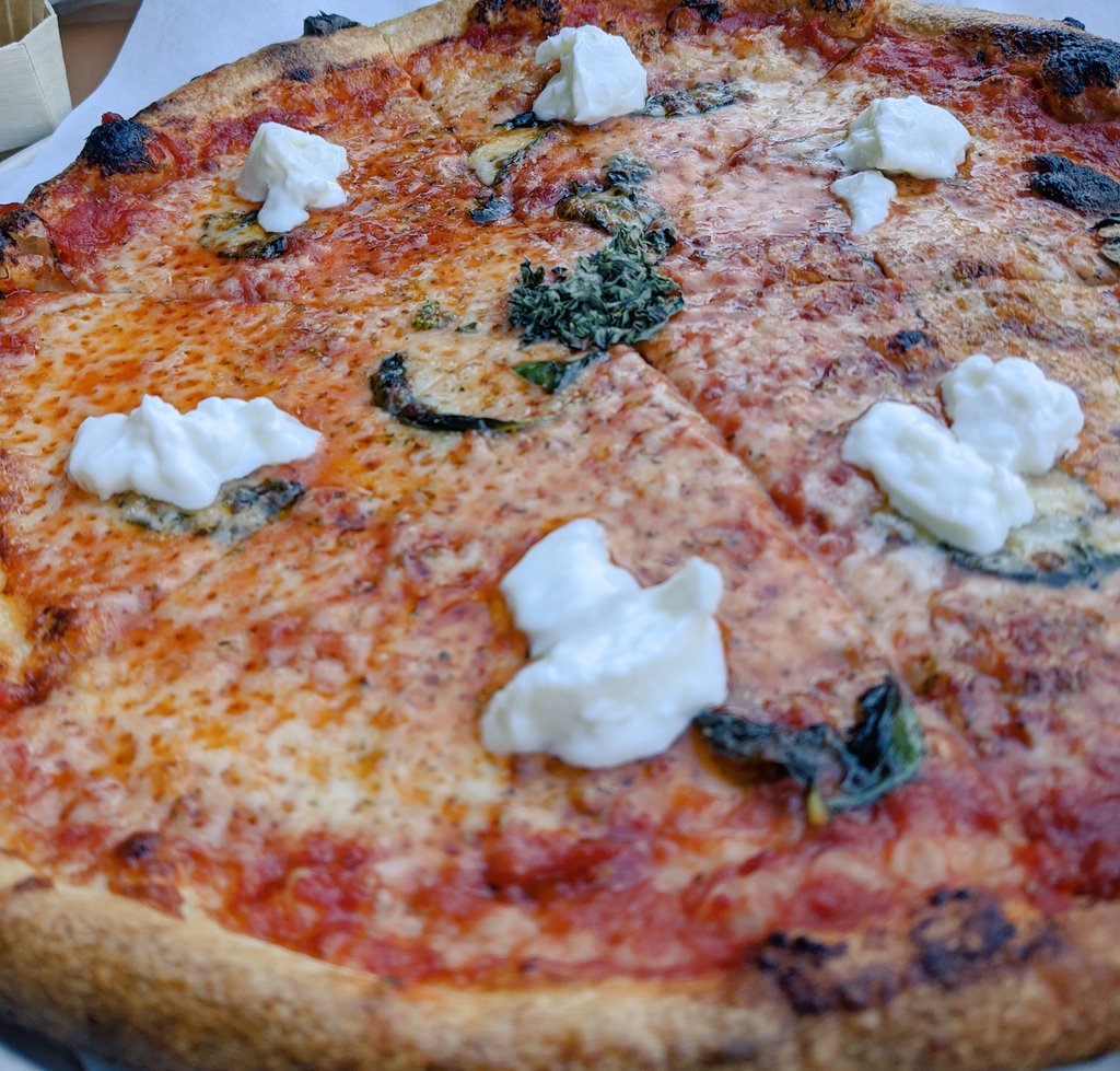 theCara's tweet image. ME: Huh, a tiny thing has briefly made me feel an emotion.
MY BRAIN: Pizza will heal that.