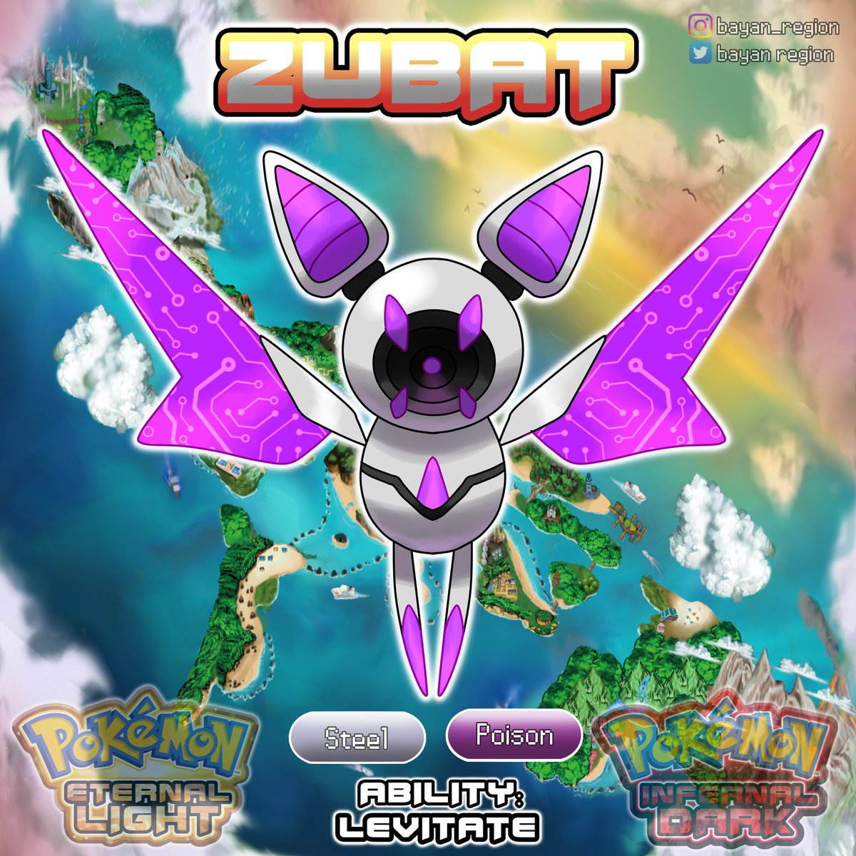 BayanRegion's tweet photo. Another Techno Pokémon spotted in Bayan Region! 

Why do they look so familiar? 🤔

For more info, follow us in Instagram! @bayan_region
•❅──✧❅✦❅✧──❅•
#pokemon #fakemon #fangame #pokemonessentials #bayanregion #PokéFanNews https://t.co/KFzeo4Fkxp