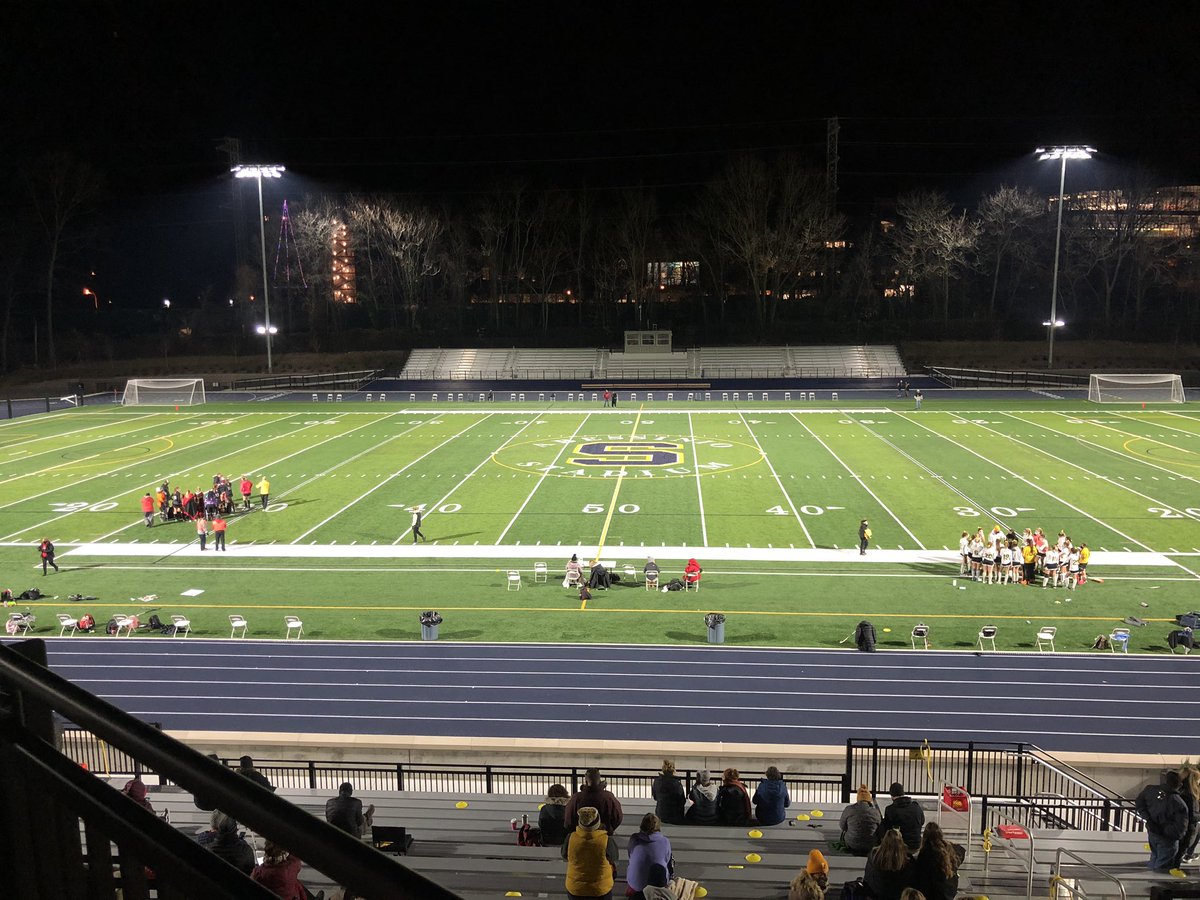 Round 1 of the DIAA State Field Hockey Tournament Padua vs Polytech happening now at Abessinio Stadium! #gopandas #AbessinioStadium