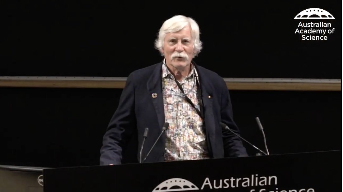  @Science_Academy Prof Hans Bachor: "When we think  #sustainability I like to think at least another 60 years for the building. We have to take into account in our design, the people. How can we put all the new technology in here and ensure it still looks as elegant & beautiful?"