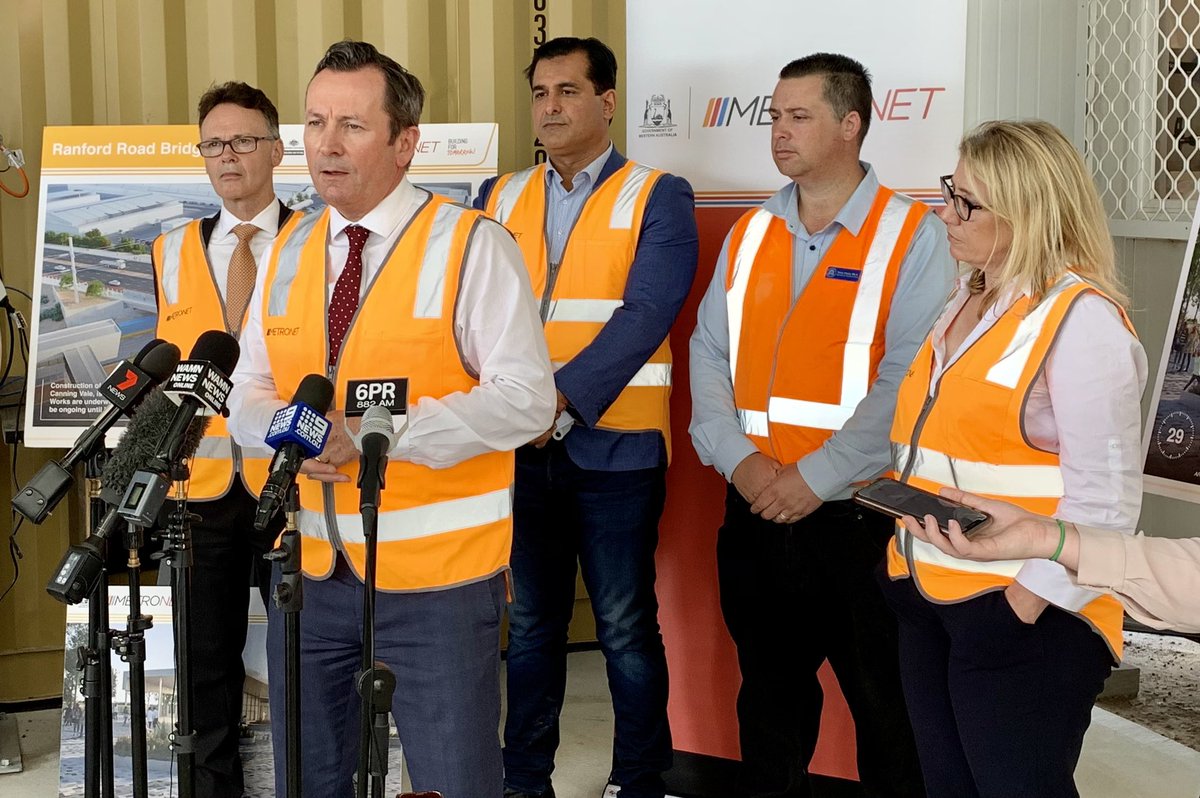 BREAKING: Premier <a href="/MarkMcGowanMP/">Mark McGowan</a> says reopening border to Victoria is set to go ahead on Tuesday.
A decision on reopening to NSW will come on Monday, but admits it’s looking good at this stage.

<a href="/6PR/">6PR Perth</a> #perthnews