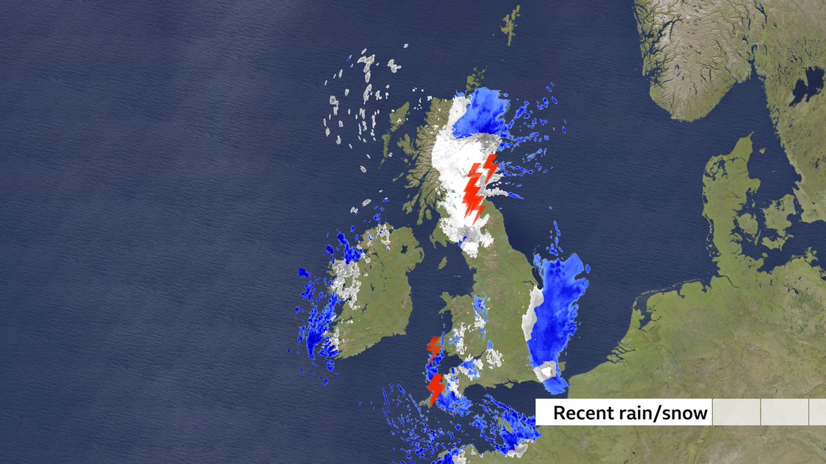 bbcweather's tweet photo. It doesn't happen very often here but it's not just #snow, it's #thundersnow for some of us. Who's been woken up early by a white spark? Nick https://t.co/xiqviPOnoU