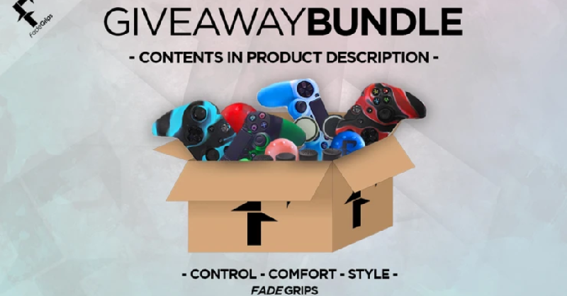 🎁FADEGRIPS GIVEAWAY🎁

✅ Follow us
✅ Like and retweet this tweet
✅ Tag two friends

🔗Winner (Giveaway Bundle 1) announced on December 13th