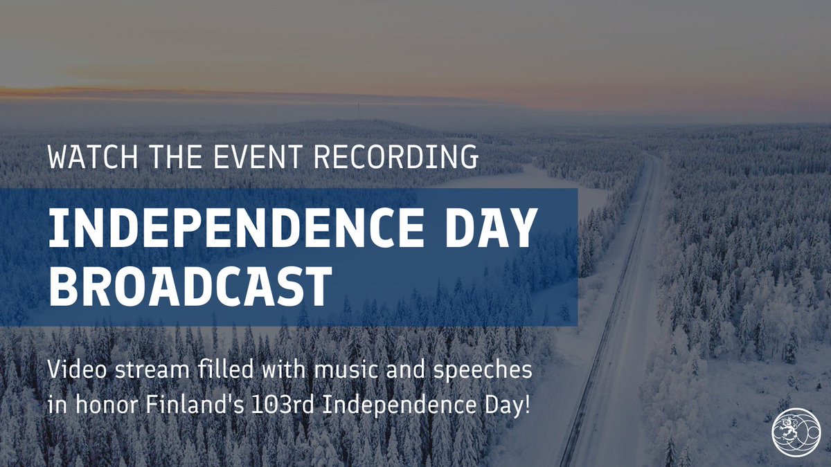 FinlandinUSA's tweet photo. Some #FinnsInUS shared their sisu (grit) in our event honoring Finland's upcoming 103rd #IndependenceDay
- 97-year-old Lotta Svärd volunteer
- firefighter in CA
- lecturer who saved Finnish at @Columbia
Watch the recording: https://t.co/WxF3jby4rc @Ulkoministerio @FinlandNY https://t.co/2AUUncpHjs