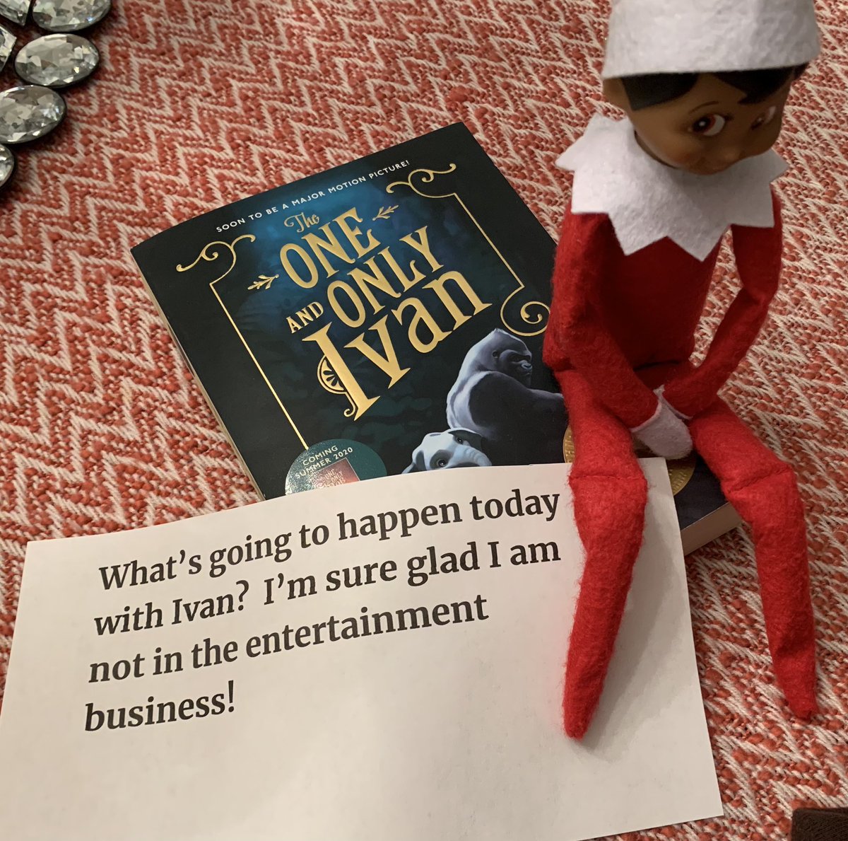 #MortyReads Sterling loves the book!