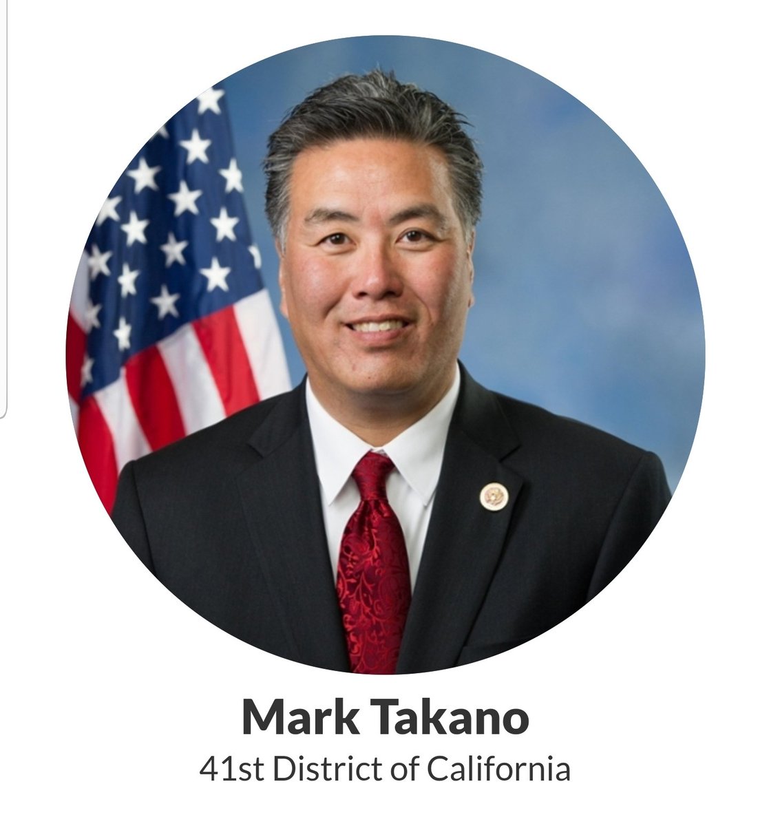 Mark Takano, California's 41st District https://takano.house.gov/ 19/98