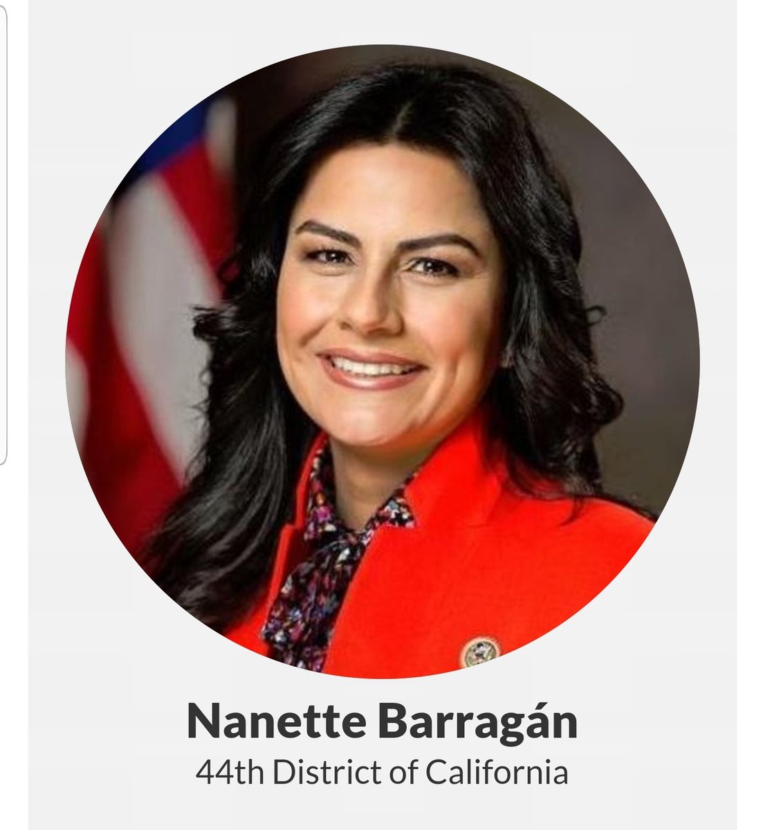 Nanette Barragán, California's 44th District https://barragan.house.gov/ 21/98