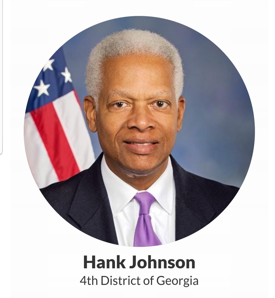 Hank Johnson, Georgia's 4th District https://hankjohnson.house.gov/&nbsp;33/98