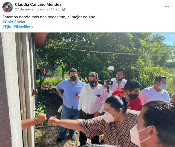 #RegidoresANAREMtrabajando Claudia Cancino Méndez, Regidora de #Comalcalco, Tabasco y Presidenta de la #ANAREM en el estado de #Tabasco.