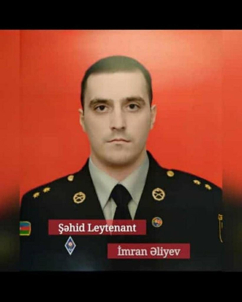 Şəhid Leytenant İmran Əliyev! 🇦🇿

#VictoriousAzerbaijaniHeroes