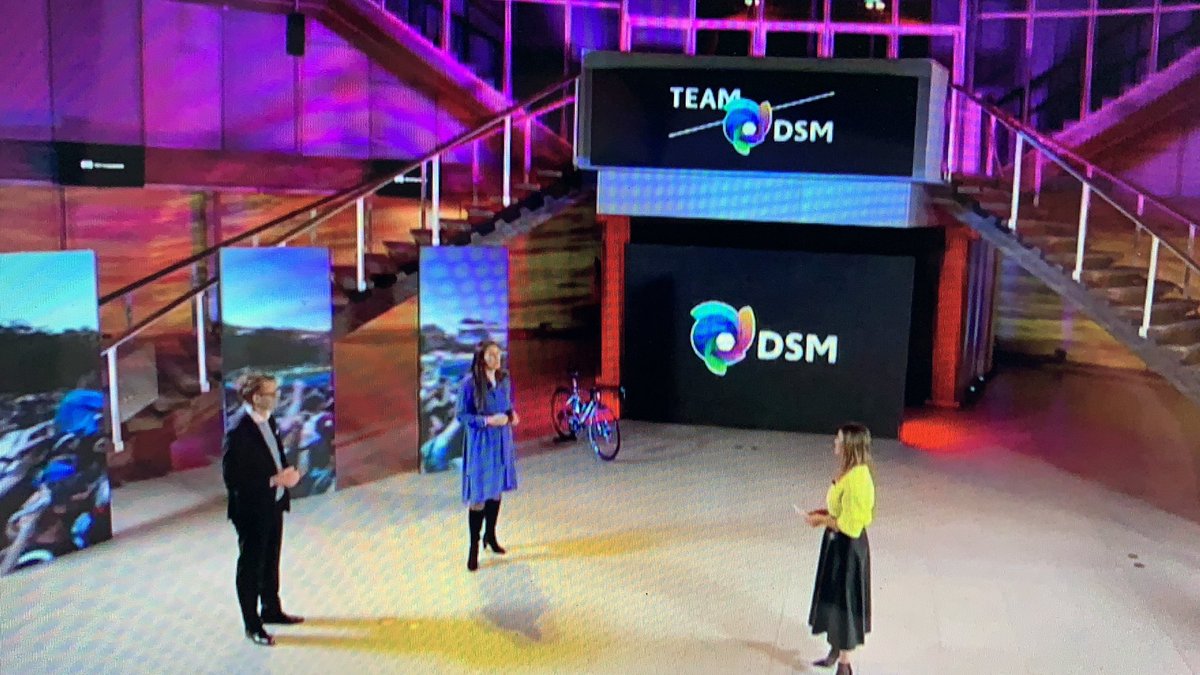 Interessante ontwikkeling : @TeamSunweb gaat verder als #TeamDSM : innovatieve wereldwijde grote speler van Limburgse origine. Ontwikkelen straks oa eigen sportvoeding en de eigen Dyneema-vezel in de kleding #cycling