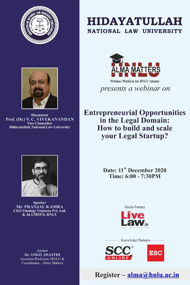 Student Bar Association, HNLU tweet media