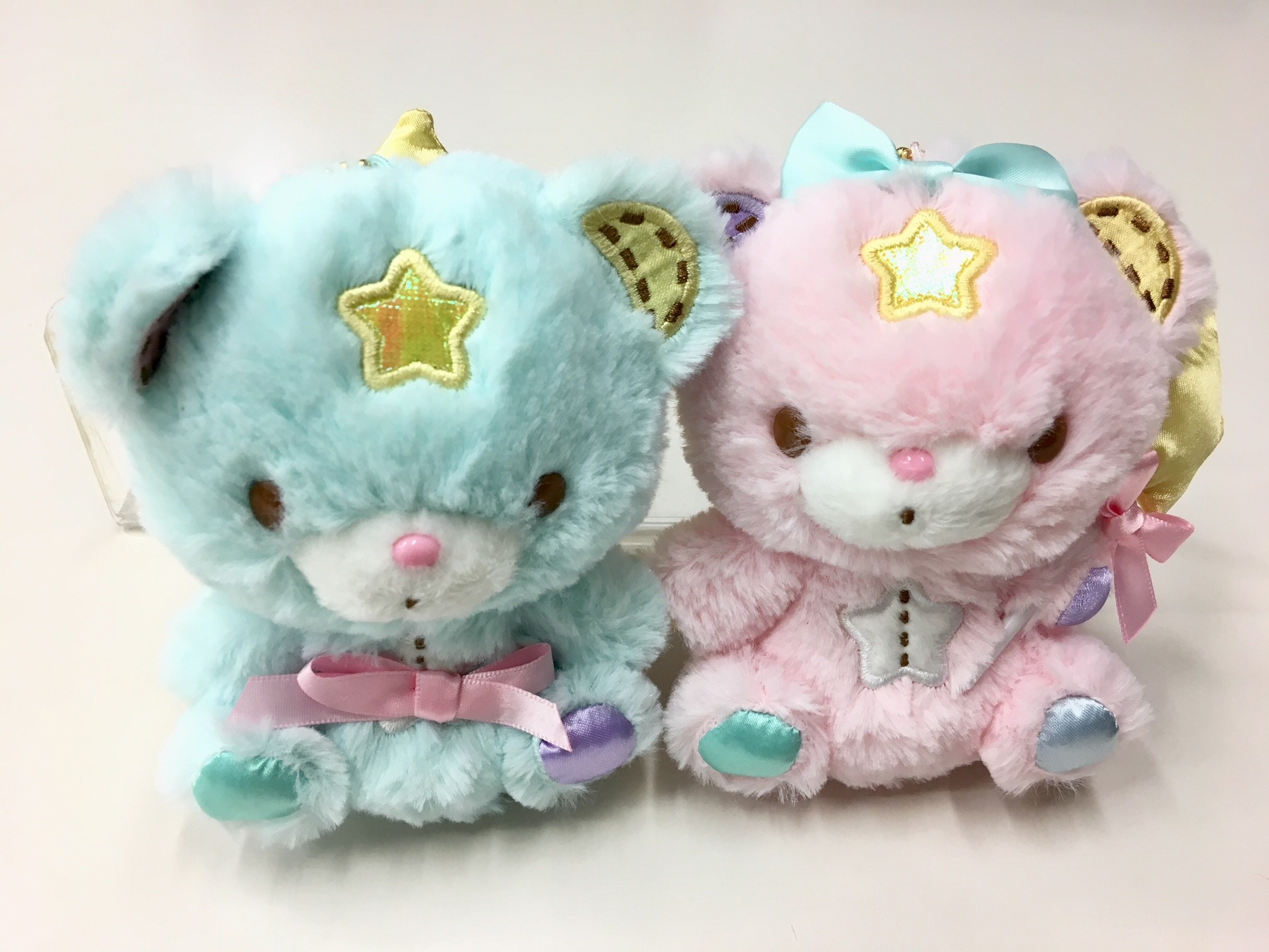 サンリオ　キキララ　パフポフ　マスコット サンリオ キキララ ぬいぐるみマスコット パフポフ 60周年