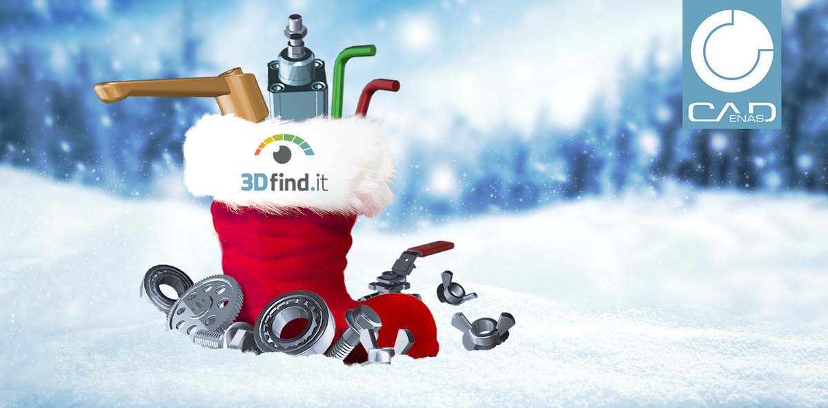 BIMcatalogs's tweet image. #SaintNicolas is already on his way. We've spotted him! 🎅He has filled our boots with components &amp;amp; parts up to the top for all technology enthusiasts. Find &amp;amp; download the components for free on 3DfindIT.com.

#digitization #eCATALOG #DigitalTwin #DigitalTransformation