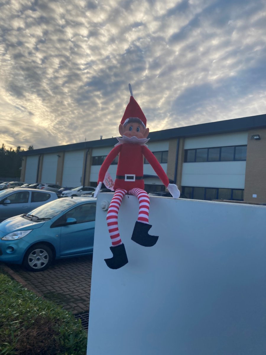 RaytecHazardous's tweet photo. Christmas is upon us and we have a little “helper” causing chaos at Raytec HQ… Meet Ray the Raytec ELF! Stay tuned to see what ELF Ray gets up to during this #festiveseason 🎅
#RayTheRaytecElf #RaytecChristmas #elfontheshelf #festivefeelings https://t.co/4MFB5rpiLs