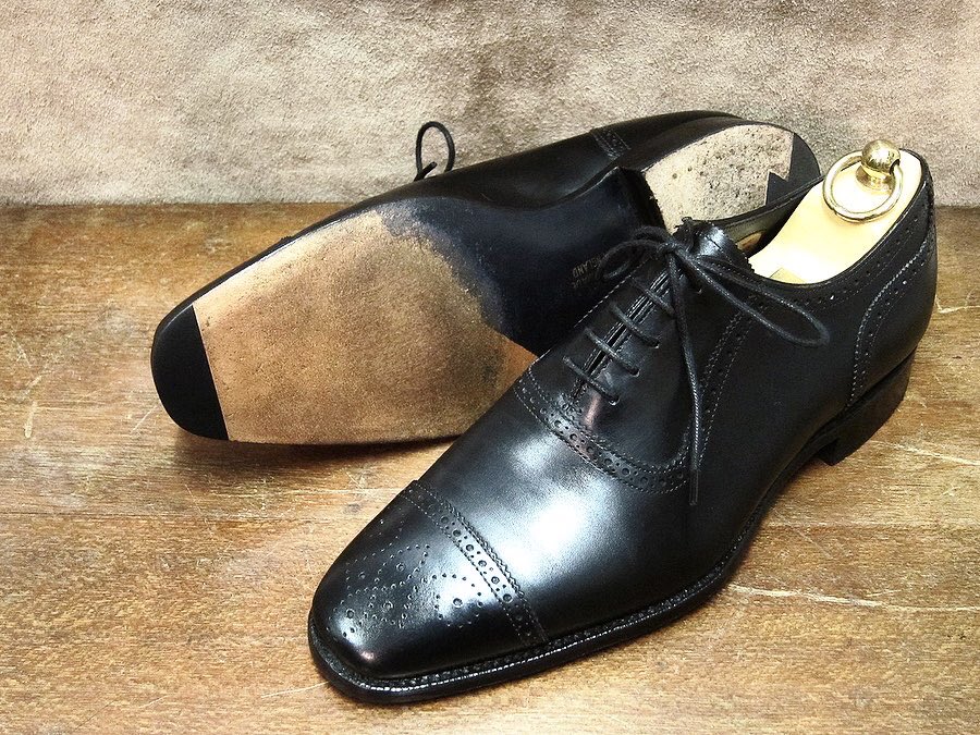 Shoe Repair Roost Pa Twitter トゥモローランド別注のチーニー セミブローグ つま先をラバーで修理です ちょっとしたお知らせをブログに載せてます ブログも更新 T Co Kev6m5xatw 靴修理 名古屋 本山 Roost Cheaney つま先修理 T Co