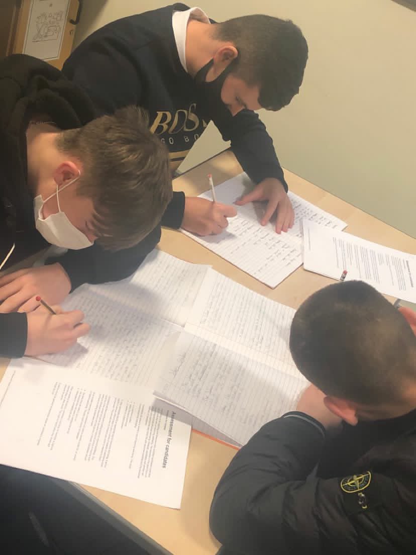 This week our group has mostly been in the class working on our planner and getting the workbooks filled out. We have also been out for continous running. Unfortunately, we could not use the astro so we had to improvise and just use the school grounds.