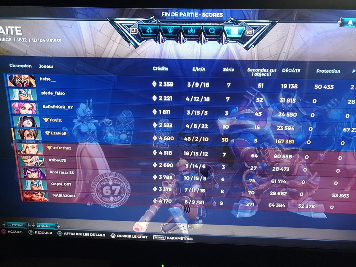 NaaKn_Decerto's tweet photo. Le jeu n'est absolument pas cassé ...j'ai rien contre ces gens et je ne pretend pas moi même être monstrueux juste bah ils savent pas jouer pourquoi je tombe dans un lobby comme ca faite quelque chose' j'imagine pas ce que ça doit être quand c'est un joueur type top GM a ma place https://t.co/N9wAHuDCs8