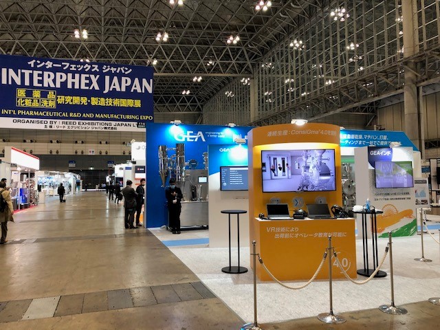 GEAPharma's tweet photo. Would it be ironic to mention that one of the most popular exhibits at our physical #InterphexJapan stand was our #virtualreality demonstration? Find out how #GEAGroup’s #DiGiTools could help your business: https://t.co/caeK0HtX8v @INTERPHEX #FreedomToFastTrack https://t.co/uKE3P7vfnN