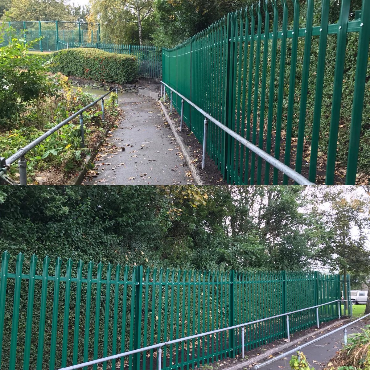 Contactfabs's tweet photo. We also do commercial as well as domestic.
Here we have some extremely robust palisades fencing that we supplied and installed by our in house team at a local recreation ground in Siddal.
@calderdalecouncil

#contactfabrication #contactfabs #shoplocal  #security #fencing https://t.co/EOE40M60Dx